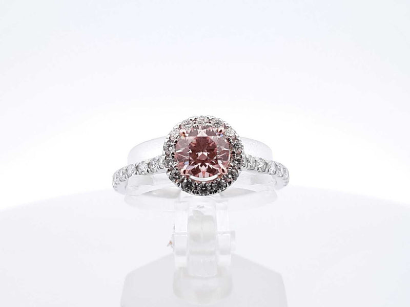 0.85 Cttw Lab Grown Diamond & 14k Gold Ring With Cert 2.1 Grams Sz 7 Fw0625wcsdu