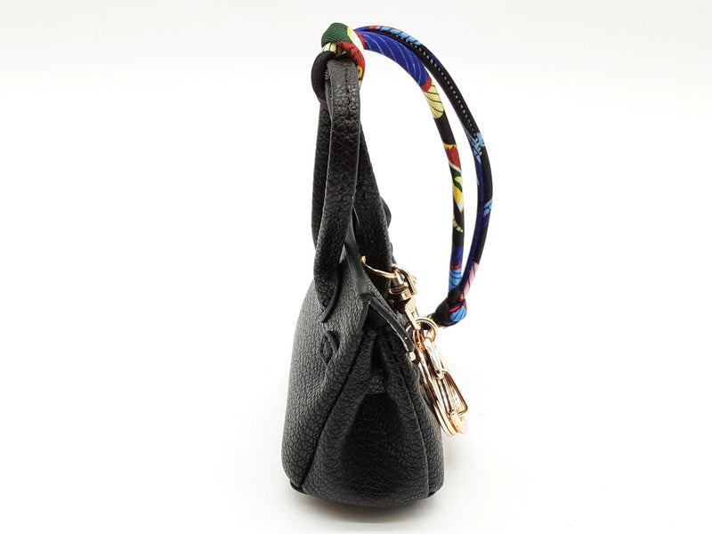 Black Doggie Bag Holder Mini Bag Charm Do0824cde