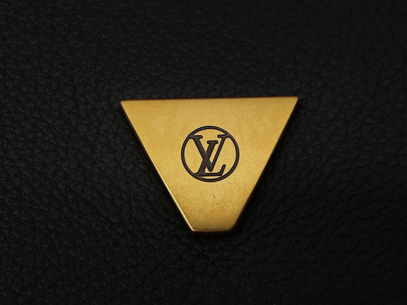 Louis Vuitton Soft Twist Black Leather Shoulder Bag Do0425lexzde