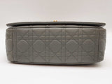 Christian Dior Medium Dior Caro Bag Stone Gray Cannage Calfskin Sd0825lrzxde