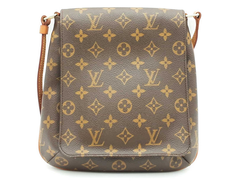 Louis Vuitton Monogram Musette Tango Brown Aa0725ocrsa