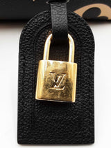 Louis Vuitton Petit Palais In Black & Beige Monogram Empreinte Leather Fw0726lxzxdu