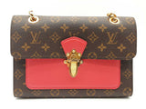 Louis Vuitton Victoire Cherry Red Calfskin Leather Shoulder Bag Sd0526lwsode