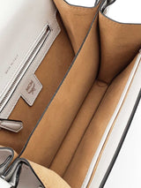 Mcm Patricia Crossbody Bag In Contrast Logo Leather Fw0725lxzdu