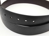 Salvatore Ferragamo 25mm Saffiano Leather Belt & Gancini Buckle Fw0426lxzdu