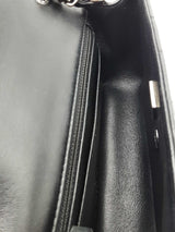 Chanel Quilted Black Leather Mini Flap Bag Eb0626oixzde