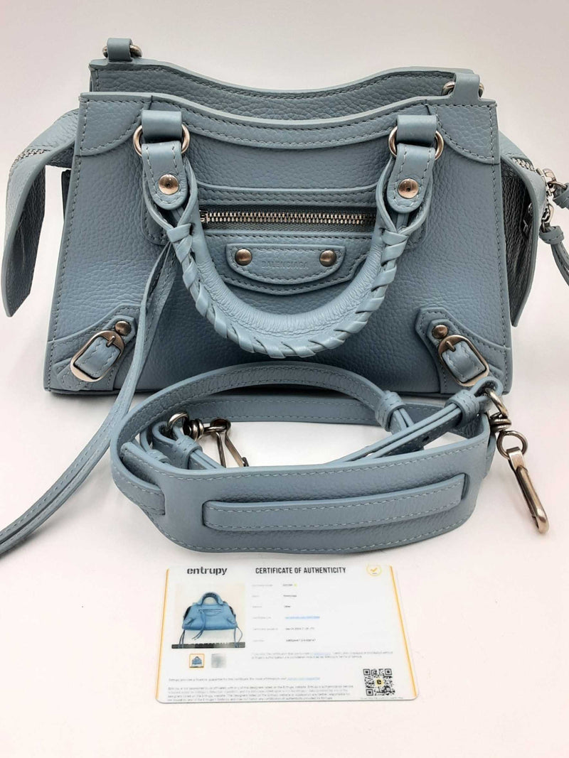 Balenciaga Neo Classic Leather Top Handle Bag Eb1024pxzdu