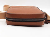 Michael Kors Embossed Pebble Leather Messenger Brown Aa0726rzsa