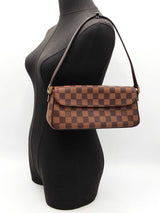 Louis Vuitton Recoleta Shoulder Bag In Damier Ebene Coated Canvas Fw1125wrxdu