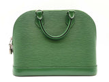 Louis Vuitton Epi Green Leather Alma Pm Handbag Sd1025wrzde