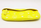 Mcm Neon Yellow Visetos Belt Bag Eb0926crde