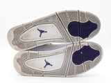 Nike Air Jordan 4 Retro "Metallic Purple" Sneakers Size 11.5 Fw0126wxzdu