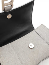 Balenciaga Sparkling Fabric Hourglass Top Handle Bag Eb0826wxzsa
