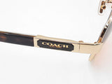 Coach Caroline Gold-tone & Tortoise Sunglasses With Gradient Lenses Fw1026ixdu