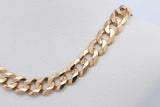 14k Yellow Gold Curb Link Chain 21.7 Grams 23 Inch Eb0924cxzsa