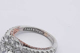 1.74cttw Diamond Ring In 14k White Gold 4.9 Grams Size 5.5 Eb0326prxsa