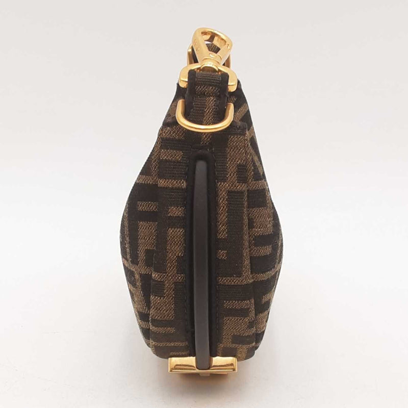 Fendi Jacquard Vitello Grace Ff 1974 Mini Fendigraphy Hobo Bag Sd0425wrzsa
