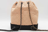 Chanel Aged Calfskin Quilted Gabrielle Backpack Eb0626lrxzsa