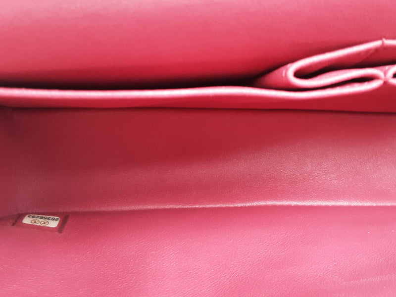 Chanel Medium Double Flap Pink Lambskin Handbag Aa0525wezxsa