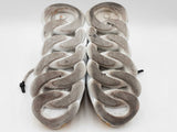 Versace Chain Reaction Yellow & Black Barocco Print Sneakers Size 37 Sd1225rzdu