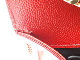 Yves Saint Laurent Ysl Kate Red Leather Chain Crossbody Bag Do0726pxzde