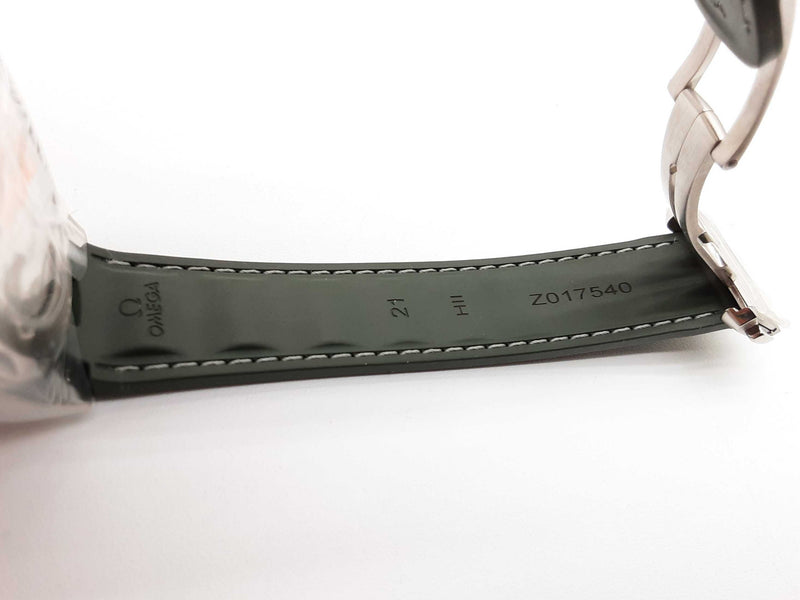Omega 43 Seamaster Aqua Terra Green Dial Rubber Strap Steel Watch Do0725rxzxde