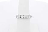 1.6cttw Lab Grown Diamond Ring In 14k White Gold 4.8 Grams Size 6.25 Eb0826srxsa
