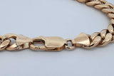 10k Yellow Gold Cuban Chain Link Necklace 24.1 Grams 16 Inch Eb1225crxdu