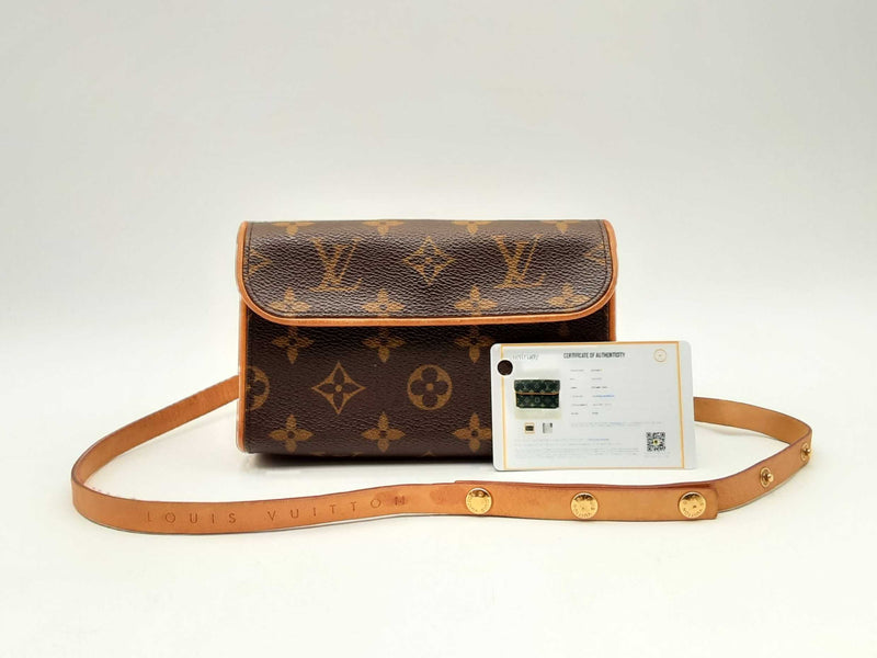 Louis Vuitton Florentine Belt Bag In Lv Monogram Coated Canvas Fw0125rxzsa