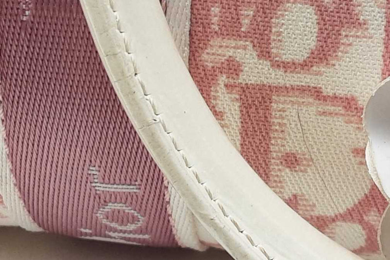 Christian Dior Canvas Diorissimo Pink Oblique Trotter Boston Bag Eb1125prxdu