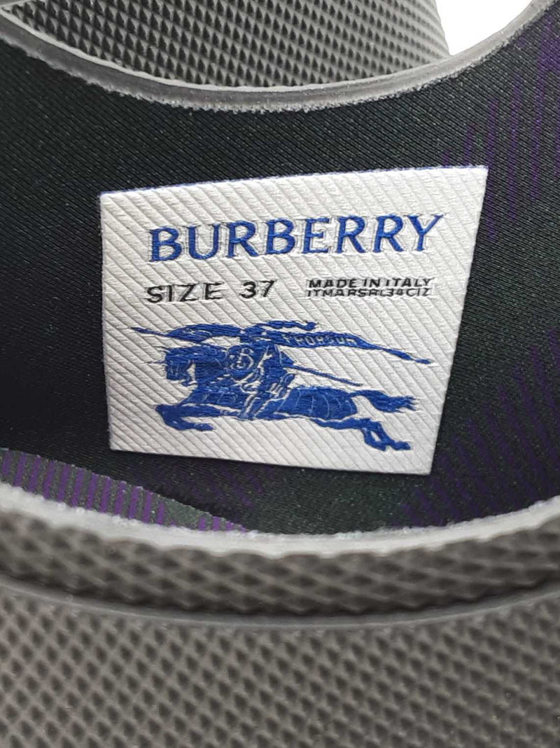 Burberry Marsh Black Rubber Ankle Booties Size Eu 37 Us 7 Fw1025crdu