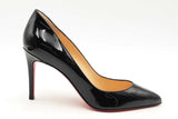 Christian Louboutin Pigalle Black Patent Leather Pumps Size 37 Eb1224lrxsa