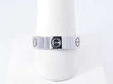 Cartier Classic Love Ring In 18k White Gold 7 Grams Size 60 (Us 9) Fw0326czxdu