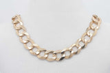 14k Yellow Gold Cuban Link Chain Necklace 31.5 Grams 26 Inch Eb0626owxzsa