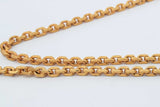 22k Yellow Gold Link Chain Necklace 22.8 Grams 26 Inch Eb0126lexzsa