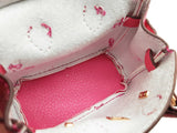 Magenta Pink Mini Bag Charm Do0725ide