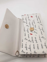 Christian Dior Dioramour "Je Vous Adore" Print Top Handle Bag Eb0726lwxzde