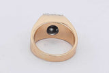 1.35cttw Diamond Ring In 14k Yellow Gold 12 Grams Size 10 Eb1225erxsa