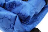 Gucci Blue Econyl Nylon Gg Monogram Off The Grid Backpack Eb0626rxzsa