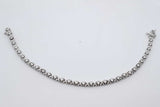 1.7cttw 14k White Gold Diamond Tennis Bracelet 12.2 Grams 7 Inch Eb0626lexzdu