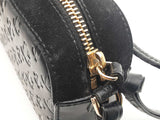 Jimmy Choo Palace Black Logo Leather Crossbody Bag Do0925rxde