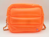 Moschino Couture Orange Inflatable Crossbody Bag Sd0726lrzde