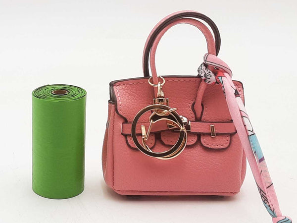 Pink Doggie Bag Holder Mini Bag Charm Aa0925csa