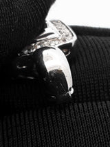 0.25 Ctw Princess-cut Diamond Halo Pendant In 14k White Gold 2.4g Fw0526ooxdu