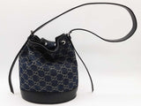 Gucci 875237 Venice Blue Gg Denim Bucket Bag Do0726crxde
