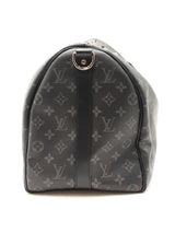 Louis Vuitton Keepall Bandoulière 45 Monogram Eclipse Coated Canvas Fw0725lzxzdu
