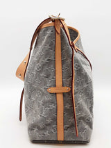 Louis Vuitton Monogram Washed Grey Denim Carryall Shoulder Bag Eb0926ooxzde