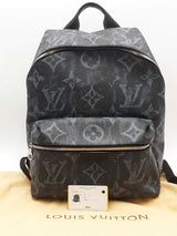 Louis Vuitton Discovery Monogram Pastel Noir Canvas Pm Blue Backpack Aa0526lzxzsa