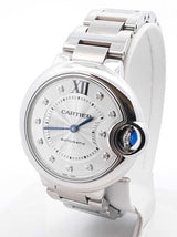 Ballon Bleu De Cartier Stainless Steel Automatic 33mm Watch Fw0225oxzxd7