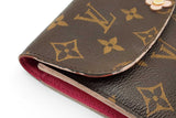 Louis Vuitton Monogram Bloom Flower Emilie Wallet Eb0726lrxde